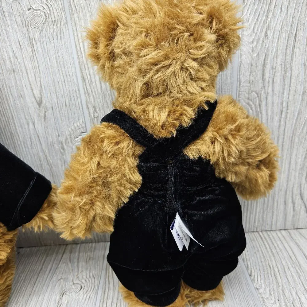 Vintage Knickerbocker Bear Co Teddy Bear Pair New Generation Collection 1995 Tag